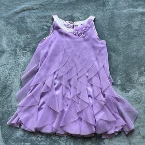The Children's Place Purple Ruffled Tiered Sundress